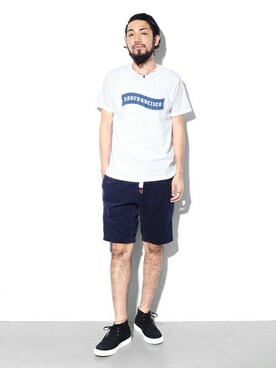 hanadaさん（メンズ・177cm）の夏コーディネート