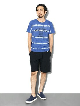 hanadaさん（メンズ・177cm）の夏コーディネート