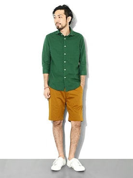 hanadaさん（メンズ・177cm）の夏コーディネート