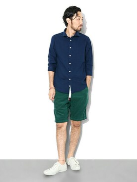 hanadaさん（メンズ・177cm）の夏コーディネート