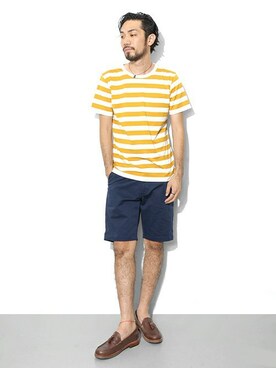 hanadaさん（メンズ・177cm）の夏コーディネート