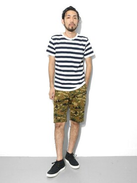 hanadaさん（メンズ・177cm）の夏コーディネート