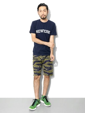 hanadaさん（メンズ・177cm）の夏コーディネート