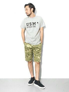 hanadaさん（メンズ・177cm）の夏コーディネート