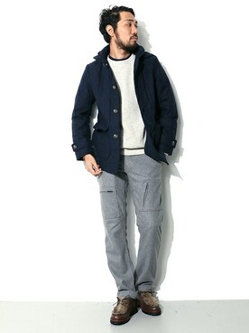 hanadaさん（メンズ・177cm）の秋コーディネート