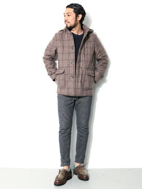 hanadaさん（メンズ・177cm）の秋コーディネート