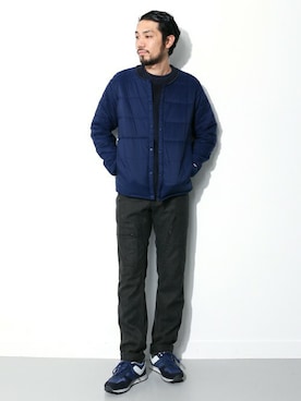 hanadaさん（メンズ・177cm）の冬コーディネート