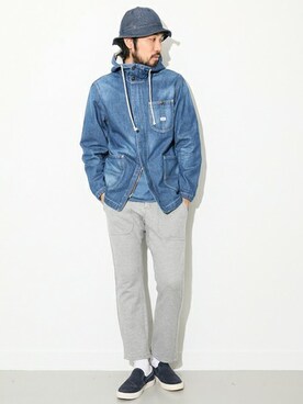 hanadaさん（メンズ・177cm）の冬コーディネート