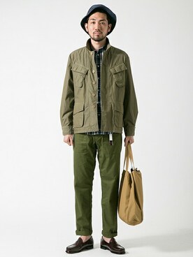 hanadaさん（メンズ・177cm）の春コーディネート