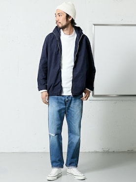 hanadaさん（メンズ・177cm）の秋コーディネート