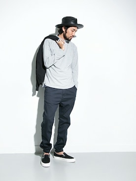 hanadaさん（メンズ・177cm）の秋コーディネート