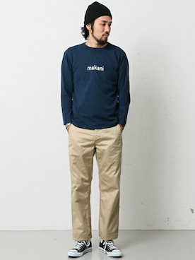 hanadaさん（メンズ・177cm）の秋コーディネート