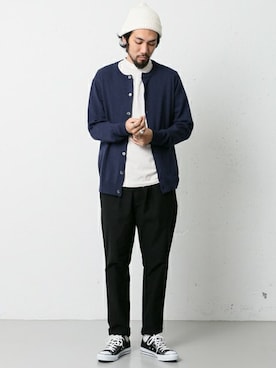 hanadaさん（メンズ・177cm）の秋コーディネート