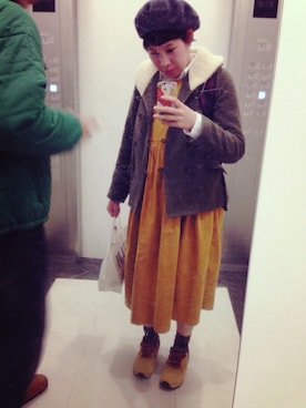チホさん（レディース・157cm）の冬コーディネート
