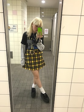 「ブラ袖」｜INӦさん（レディース・154cm）の秋コーディネート