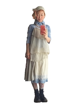 「SOWA（ソーワ）のアイテム」を使った、川北愛子さん（レディース・155cm）の秋コーディネート