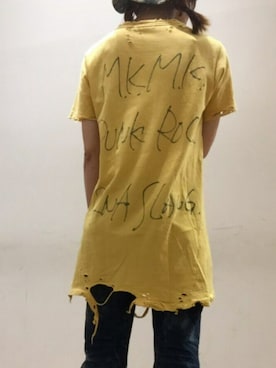 「ロールアップ」｜「アイテム（ラッピングキット）」を使った、SHIshaMOmo☆さん（レディース・158cm）の夏コーディネート