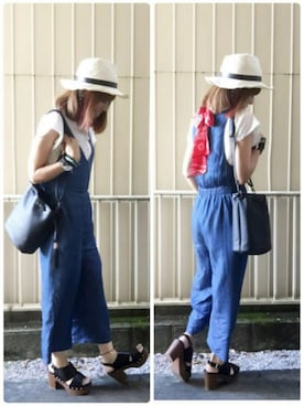 「WEARオフ会」｜SHIshaMOmo☆さん（レディース・158cm）の夏コーディネート