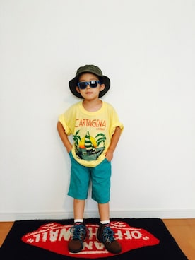 リトさん（キッズ・100cm）の秋コーディネート