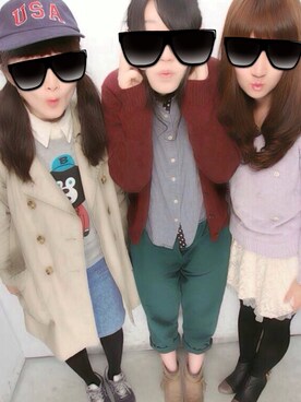 ささきさん（レディース・160cm）の春コーディネート