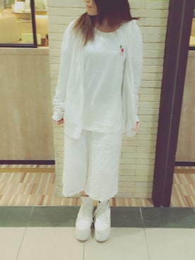 沙季さん（レディース・156cm）の春コーディネート