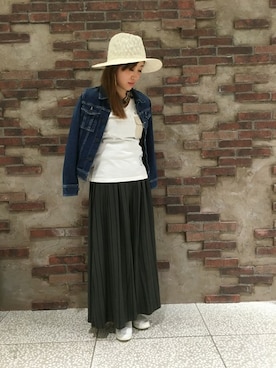 「ミリ女」｜Yukieさん（レディース・156cm）の春コーディネート