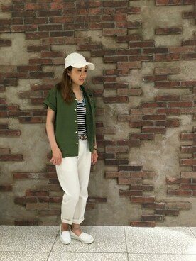 「ミリ女」｜Yukieさん（レディース・156cm）の春コーディネート