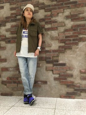 Yukieさん（レディース・156cm）の夏コーディネート