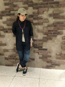 「先取りコーデ」｜Yukieさん（レディース・156cm）の夏コーディネート