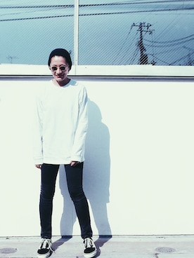 Noriko Kikuchiさん（レディース・162cm）の冬コーディネート