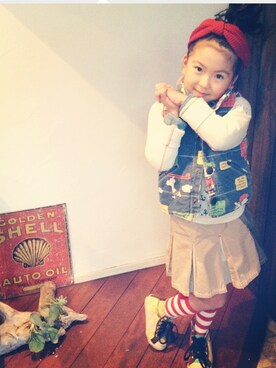 mieuxさん（キッズ・110cm）の冬コーディネート