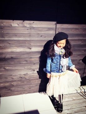 「Switch（スウィッチ）のアイテム」を使った、mieuxさん（キッズ・120cm）の冬コーディネート