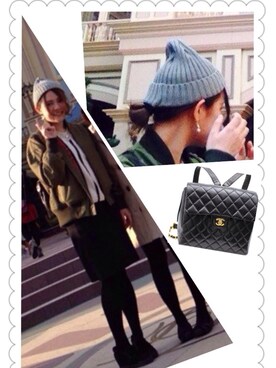 「TOMMY Hers（トミー ハーズ）のアイテム（ノーカラージャケット）」を使った、midoさん（レディース・158cm）の春コーディネート