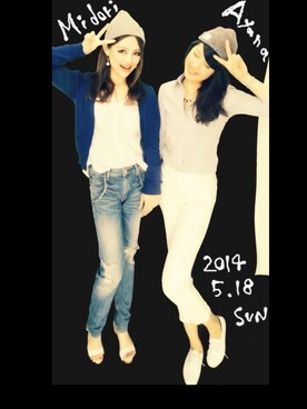 midoさん（レディース・158cm）の春コーディネート