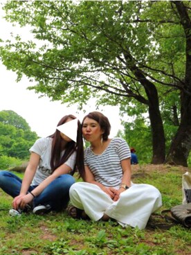 ほりぐち さきさん（レディース・152cm）の春コーディネート