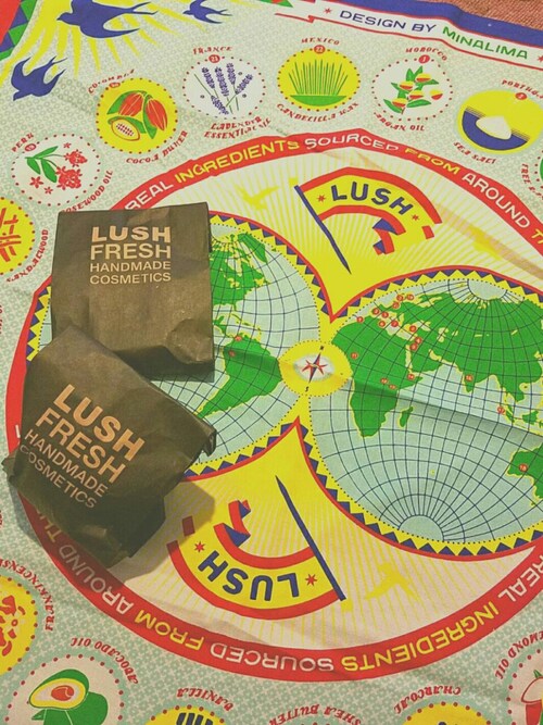 はちさんの（LUSH☆☆☆）を使ったコーディネート