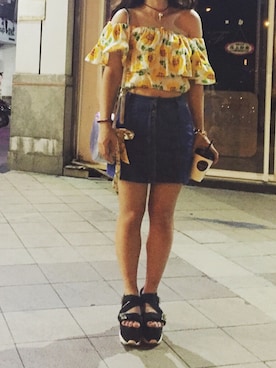 Seryouxxxさん（レディース・153cm）の夏コーディネート