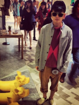 鍾岱安さんのコーディネート