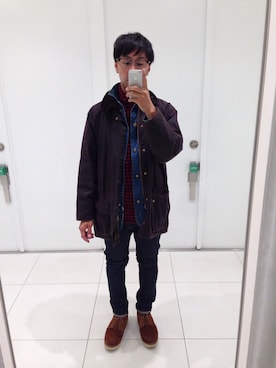 「アイテム（その他アウター）」を使った、こういちさん（メンズ・173cm・30代）の秋コーディネート