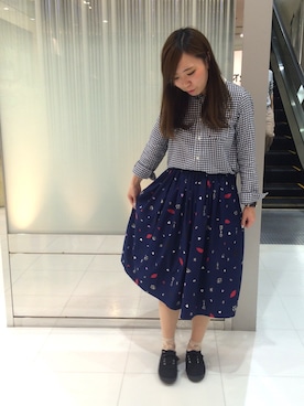 「Cactus..cepo.（カクタスセポ）のアイテム」を使った、ちぃさん（レディース・158cm）の春コーディネート