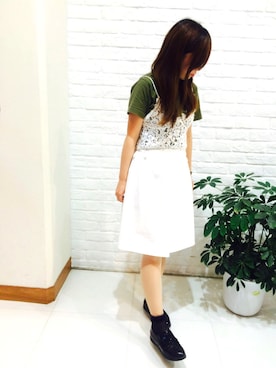 ちぃさん（レディース・158cm）の夏コーディネート