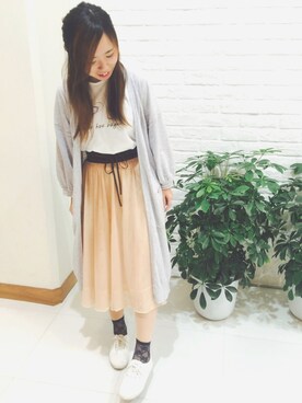 「SM2（エスエムツー）のアイテム」を使った、ちぃさん（レディース・158cm）の夏コーディネート