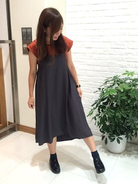 「アイテム（その他シューズ）」を使った、ちぃさん（レディース・158cm）の夏コーディネート