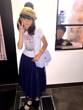 Miyuさん(キッズ・133cm)の秋コーディネート