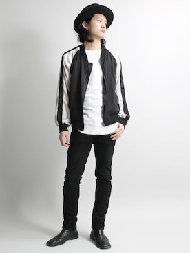 「ワッフル」｜fukusima613さん（メンズ・175cm）の春コーディネート