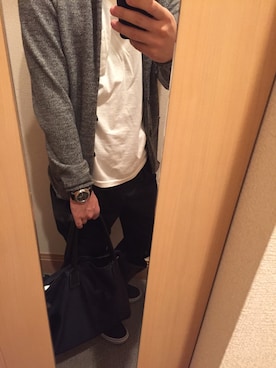 「SOPHNET.（ソフネット）のアイテム（テーラードジャケット）」を使った、tsuyoshiさん（メンズ・170cm）の秋コーディネート