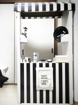 「アイテム（おもちゃ、ホワイト系）」を使った、Hilocoさん（キッズ・90cm）の夏コーディネート
