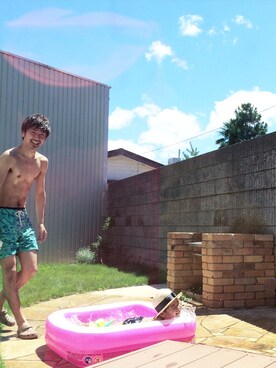 「Hartford（ハートフォード）のアイテム」を使った、Hilocoさん（メンズ・175cm）の夏コーディネート