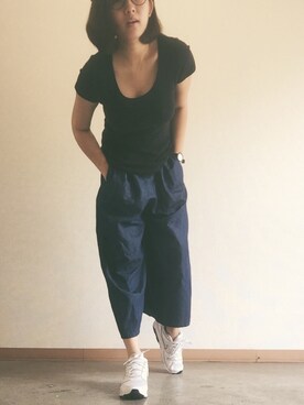 「hotsummer」｜pearley さん（レディース・158cm）の夏コーディネート