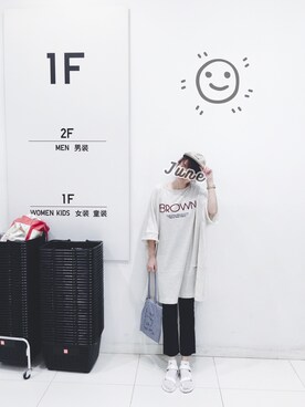 midoriさん（レディース・168cm）の夏コーディネート